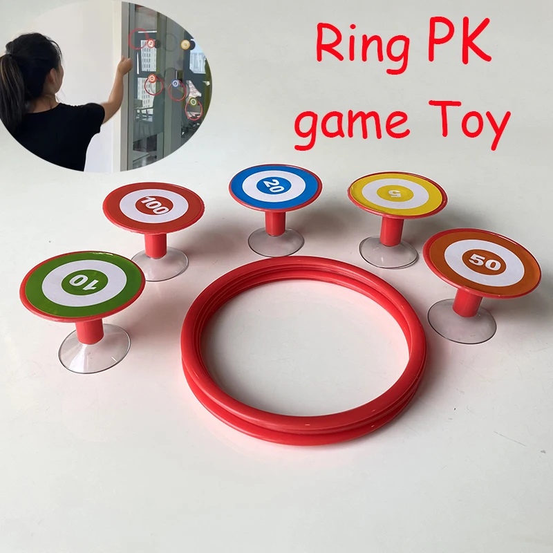 

Детская игра-круглая игрушка с наконечником, многослойные игрушки, веселая Интерактивная присоска для детей и родителей, бросающая наконечник, круглая игрушка