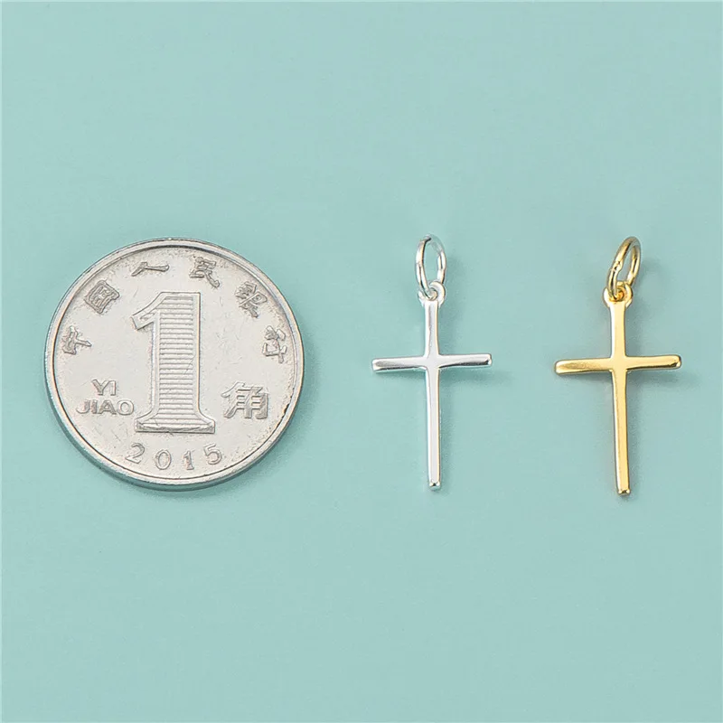 925 Sterling Silver Fashion Faith Cross Charm Pendant, pendant necklace,silver necklace,silver pendant,silver necklace charms