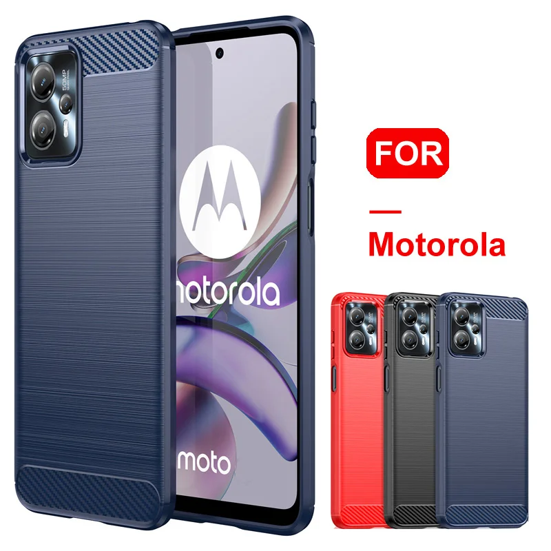 Carbon Fiber Case for Motorola Moto G10 G20 G30 G50 G60 G60S G31 G41 G51 G22 G32 G42 G52 G62 G72 G82 E20 E30 E40 E13 Phone Cover_voghion.com