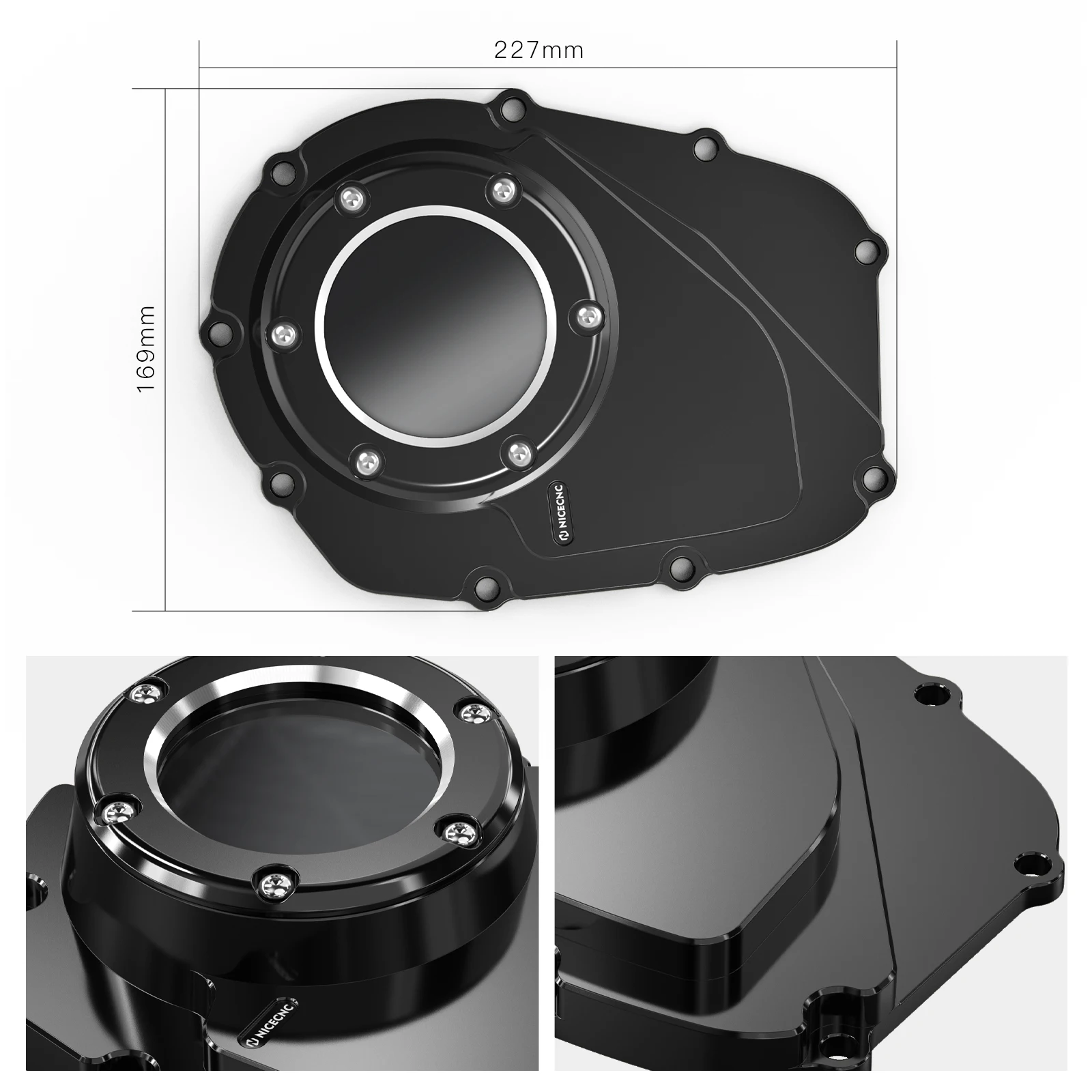 Für Harley Softail Standard 107-14, Fat Boy/Fat Boy/Street Bob/Breakout/Heritage Classic Low Rider M8 Nockenwellenabdeckung – Detail 3