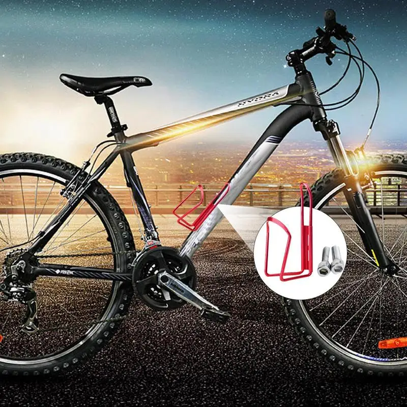 Bike Bottle Holder Cycling Bottle Cages MTB Road Bicycle Water Holder Mount with Screws Lightweight Bike