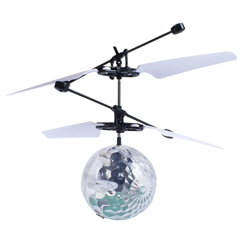 New Children's Flying Toy Seven-color Suspension Ball Induction Fashion Crystal Ball Model Flying Induction Toy Children's Gift 3 New Children's Flying Toy Seven-color Suspension Ball Induction Fashion Crystal Ball Model Flying Induction Toy Children's Gift 3