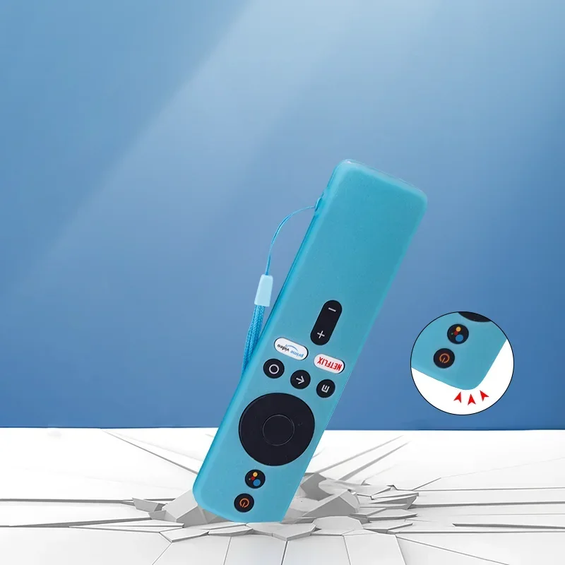 Silicone Remote Case For Xiaomi Mi TV Box S Remote Control Cover Shockproof Protector For Mi TV Stick 1080P