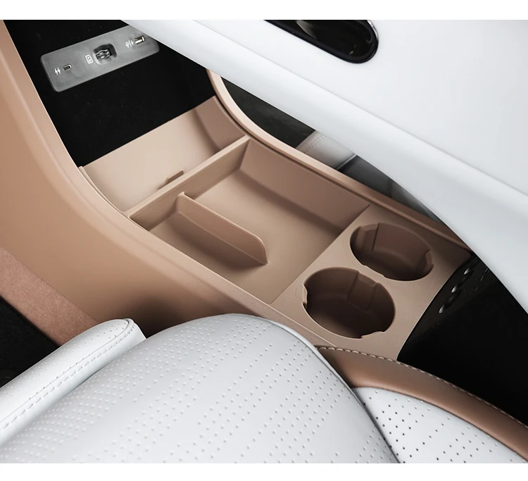 For AVATR 07 Car Central Control Lower Storage Box Silicone Partition Storage Water Cup Holder Car Interior Organizer Box Tray detail image 7