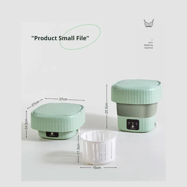 편리하고 효율적인 세탁을 위한 아기 휴대용 세탁 가방