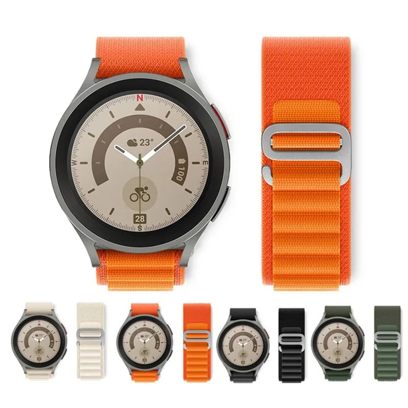 Alpine Loop Sports Wristband with Nylon Strap, 20mm/22mm
