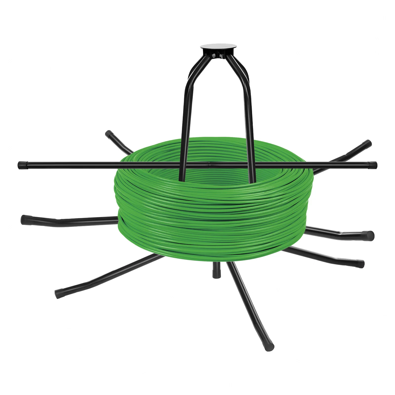 200kg/440.92lbs Underfloor Heating Pipe Winder Pipe Reel Decoiler for Construction Sites,Factories