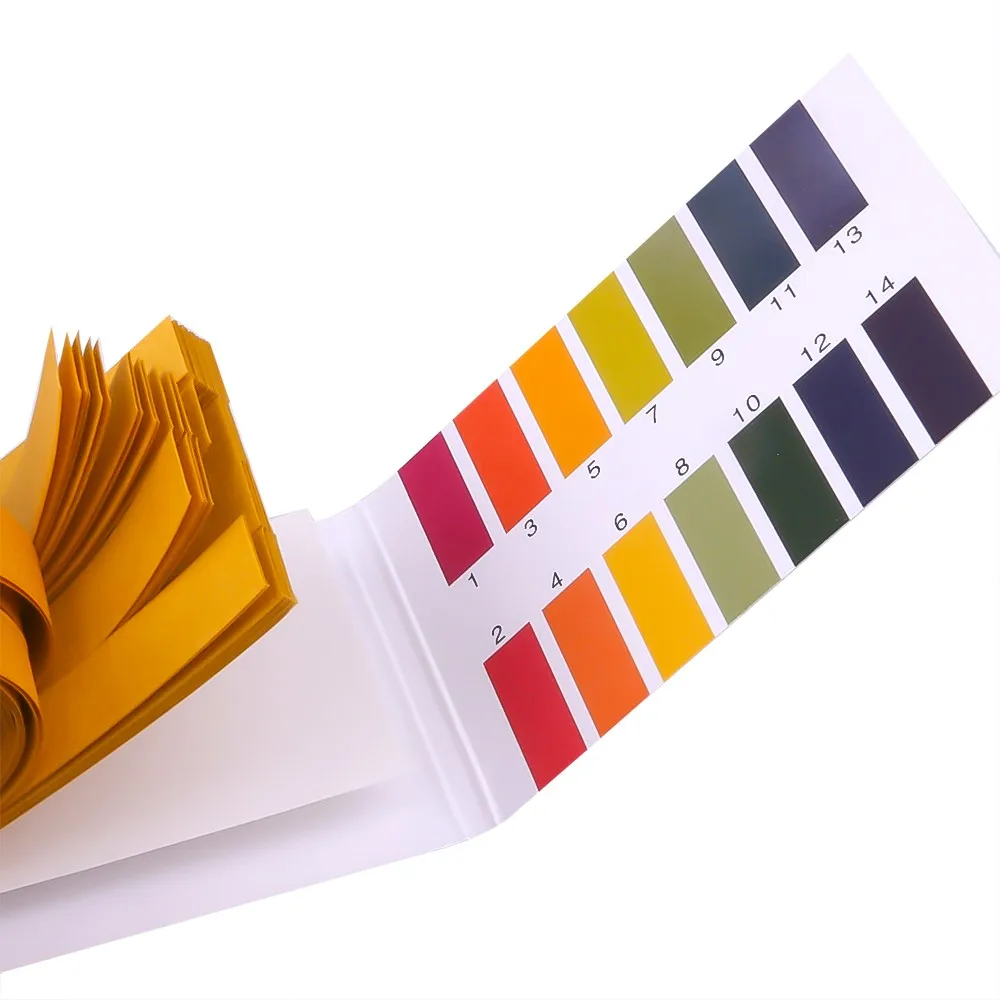 Description Picture 5 of item80x PH Indicator Test Strips 1-14 Laboratory Paper Litmus Tester Urine Saliva PH Acid Base Test Paper Three Precision Test Paper