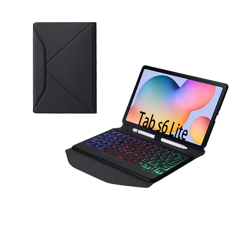 

Case for Samsung Galaxy Tab S6 Lite 10.4 Keyboard Tab S6 Lite Book Cover Teclado Shell
