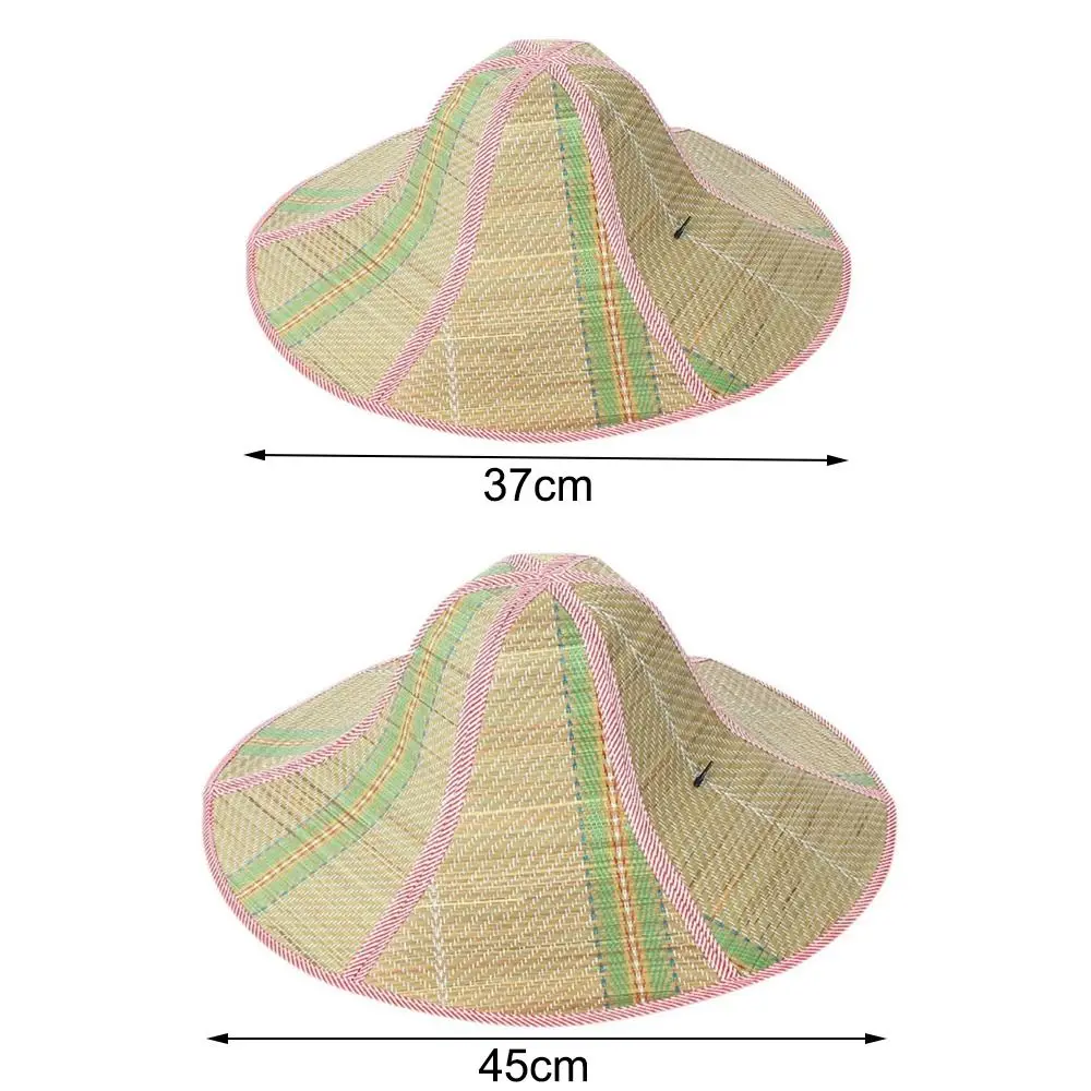 Straw Wide Brim Sun Hat Foldable Beach Cap