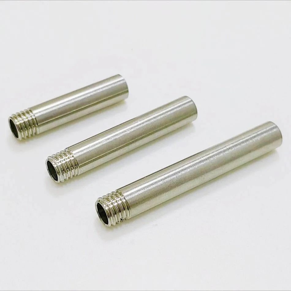 1pcs M4/M5/M6/M8 Stainless steel SS304 CNC Machine tool cooling Threaded Hollow Straight tube