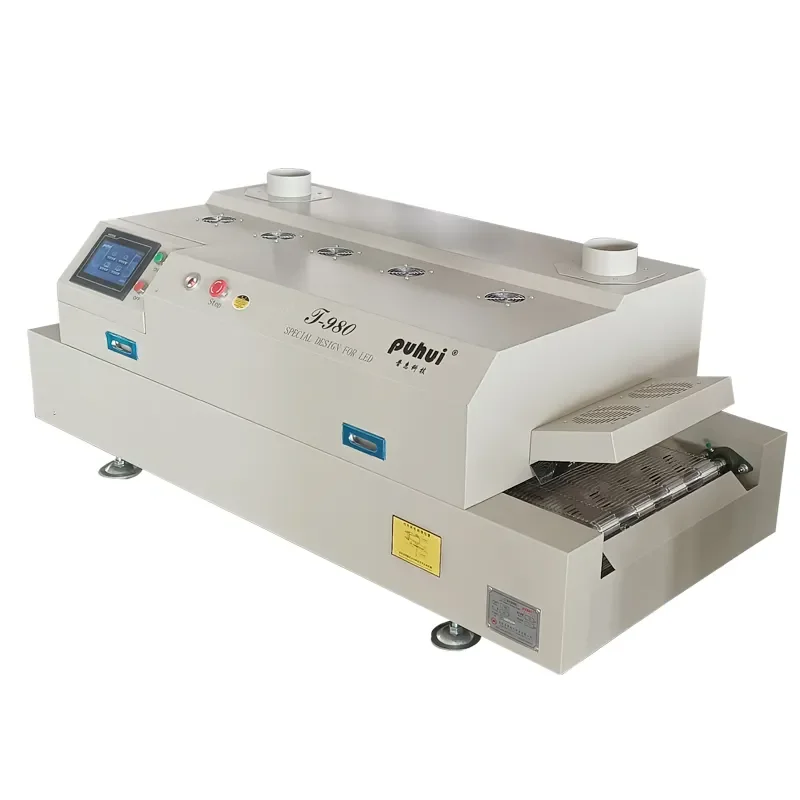 PUHUI T-980 New SMT Reflow Oven Touch Screen Reflow Soldering Machine Long Preheating Time Small Instantaneous Power Low Machine 3
