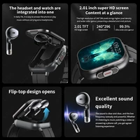 Montre de sport pour hommes TWS écouteur sans fil Bluetooth casque appelant Smartwatch hommes surveillance de la santé femmes montre-bracelet avec écouteurs 3