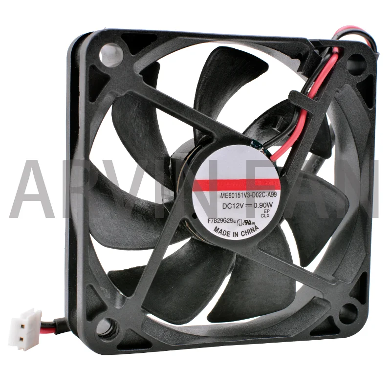 

Brand New Original ME60151V3-D02C-A99 6cm 60mm Fan 6015 60x60x15mm DC12V 0.90W Computer Case Power Charger Cooling Fan