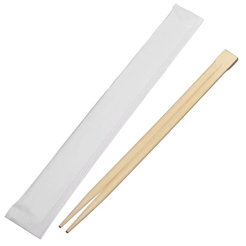 20/50/100 Pairs Disposable Chopsticks-Individually Wrapped Bamboo Chop sticks-Chopstick In Bulk Disposable Utensils