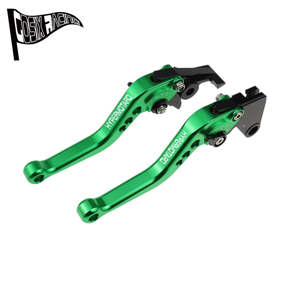 짧은 브레이크 클러치 레버 세트, HyperMOTARD 821 HyperStrada 13-15 HyperMOTARD 939 Strada 16-17 오토바이 CNC 액세서리