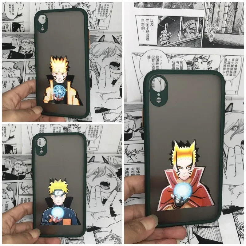 

Classic Cartoon Anime 3D Gradient Illusion Waterproof Mobile Phone Sticker One Piece Naruto Dragon Ball Collection Lovers