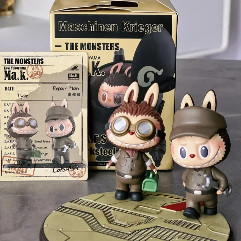 New Original The Monsters X Kow Yokoyama Ma.k Labubu Series Toy Action Figure Toys Kawaii Collection model Birthday Gift