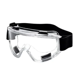 Protective Eyewear Goggles - Enhanced Safety with Splash, Dust & Sand Resistance (1 PC Anti Fog Style)