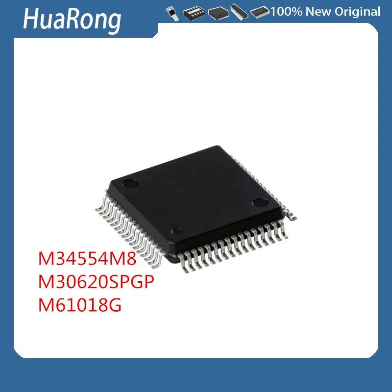 

2 шт./лот M34554M8 M30620SPGP m61018QFP-64 GP