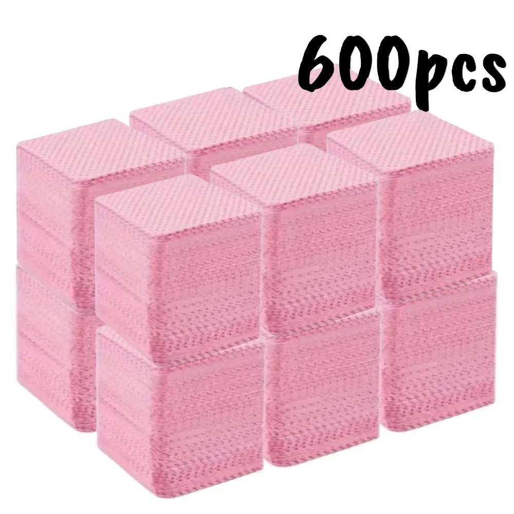 20-600pcs Lint-Free Nail Wipes Gel Cleansing Tissues Aluminum-Free Nail Polish thumbnail 8