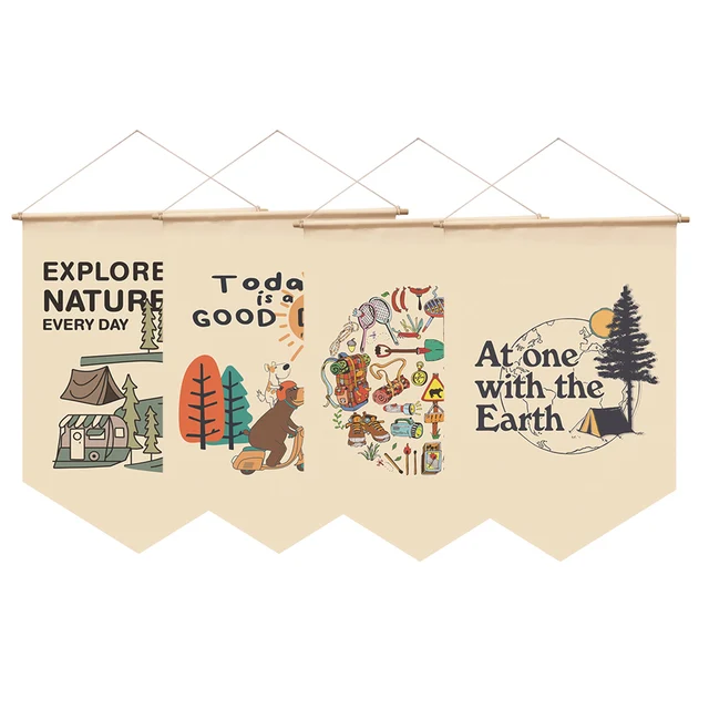 Camper Garden Flag