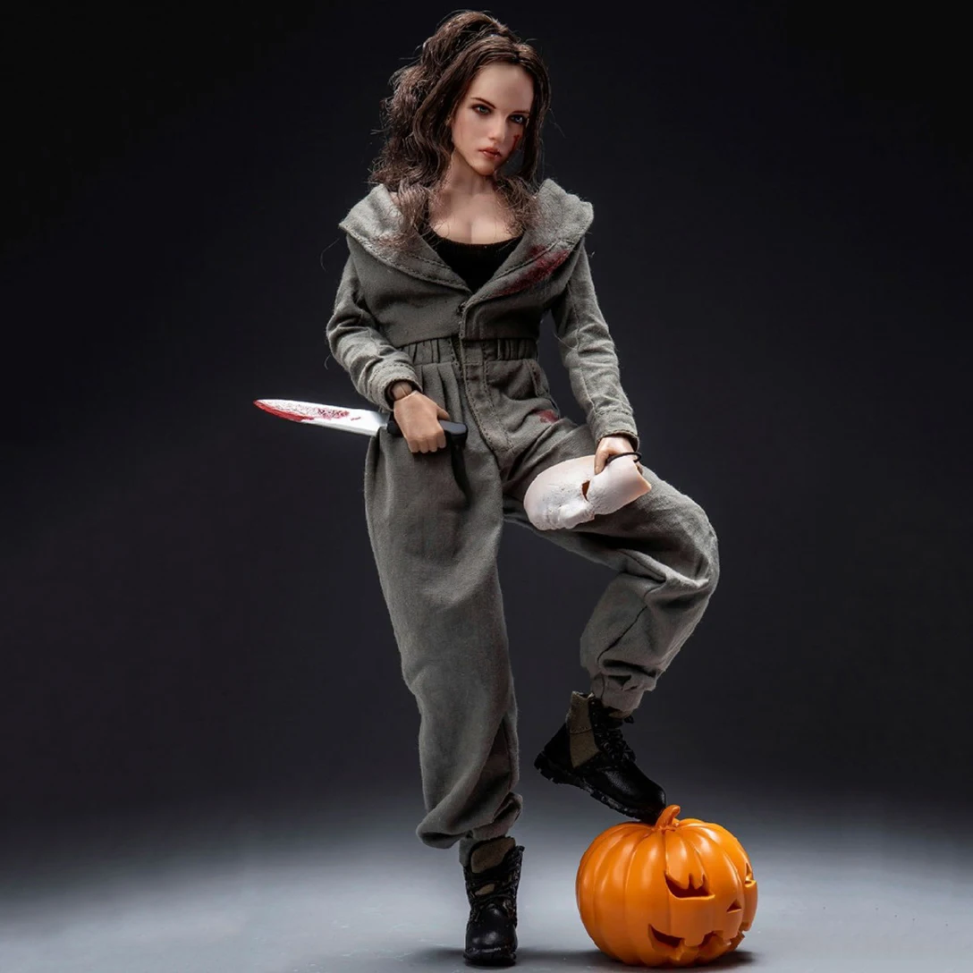 

BBK BBK008 1/6 Halloween Killer Girl Melwa Figure Model 12" Female Soldier Action Doll Full Set Collectible Toy In Stock