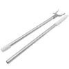 Clothes Rail Clothesline Adjustable Rod for Clothing Indoors Pole Stainless Steel Reaching Rods Garment 4