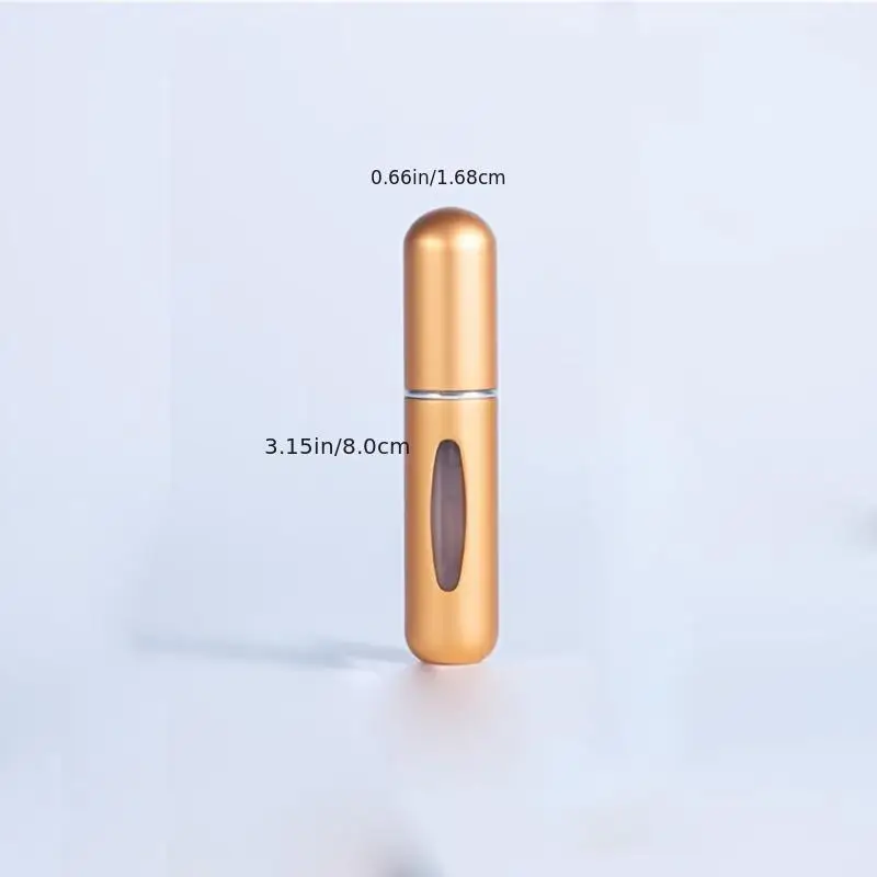 Women's Perfume Bottle 5ml Portable Perfume Bottle Refillable Spray Container Travel Convenient Perfume Dispenser Bottle 4