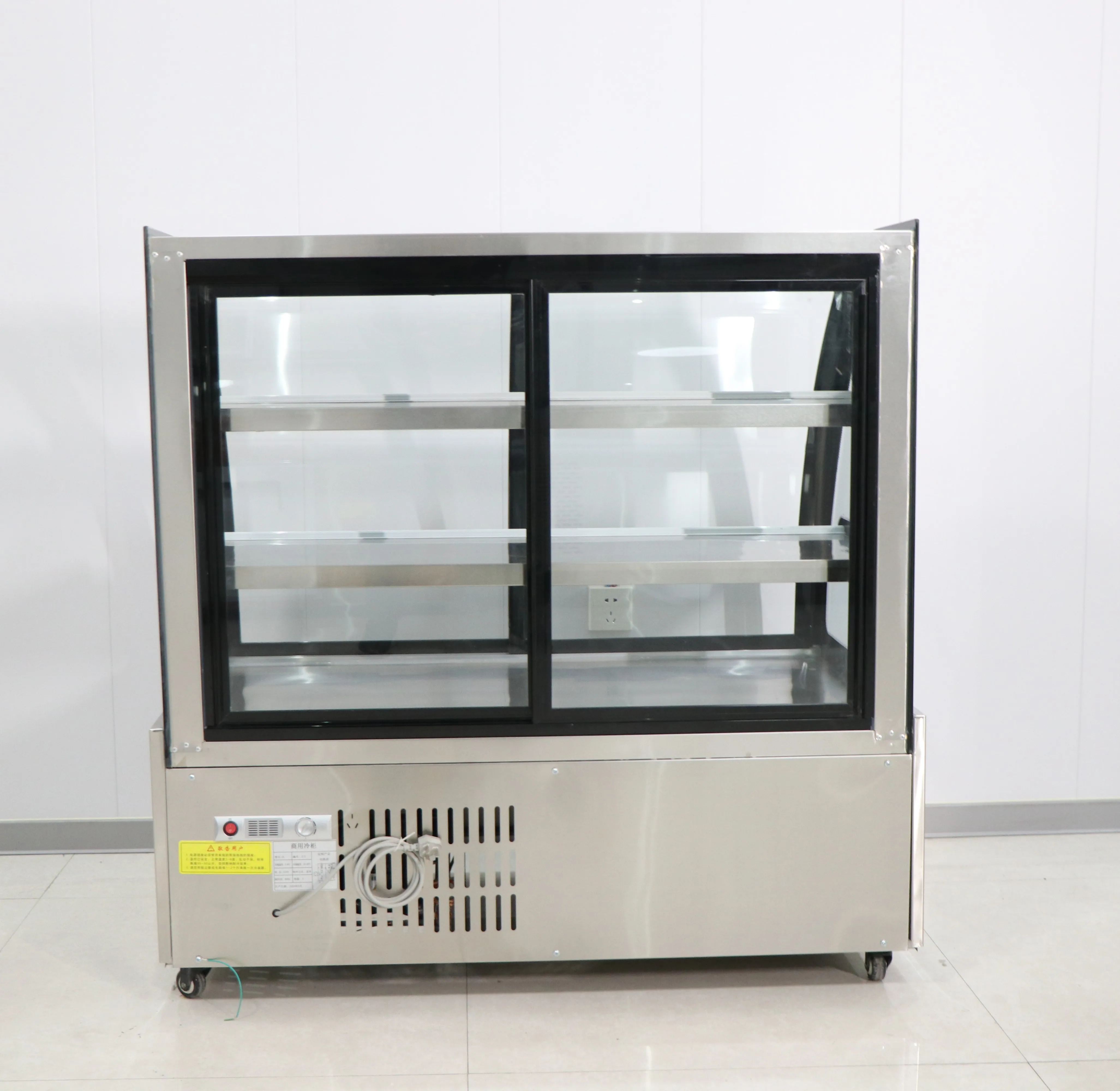 Single-Temperature Birthday Cake Display Fridge Refrigerated Pastry And Cake Display Case