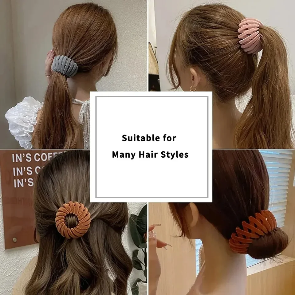 1 Pezzo Fermaglio Magico 'nido Di Uccello', Fermaglio A Chela Per - Foto 7