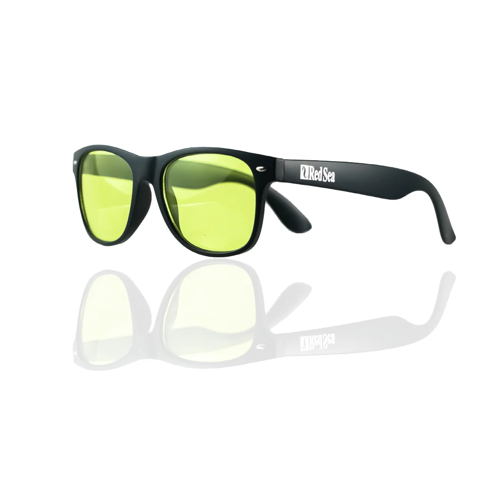 Red Sea ReefView Saltwater Blue Aquarium Light Fliter Glasses For Coral Viewing Eye Protection and Photography