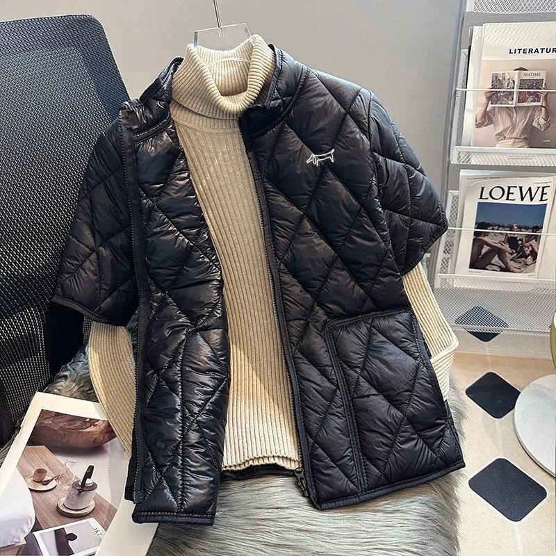 

2023 Мужская и женская одежда для гольфа, пуховик, осенне-зимняя женская теплая спортивная верхняя одежда с рукавом до локтя, верхняя одежда, пальто, одежда