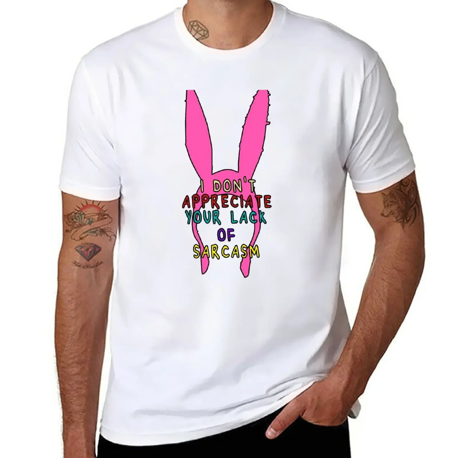

i don't appreciate your lack of sarcasm T-Shirt boys animal print summer clothes mens t shirts