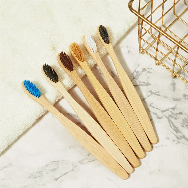 Eco-Friendly Bamboo Toothbrush Set with Soft Bristles – Sustainable Oral Care