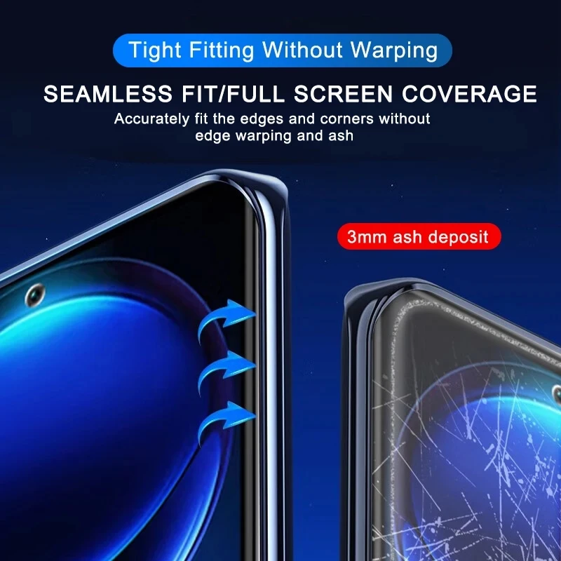 Premium Hydrogel Screen Protector - 3-Pack Set