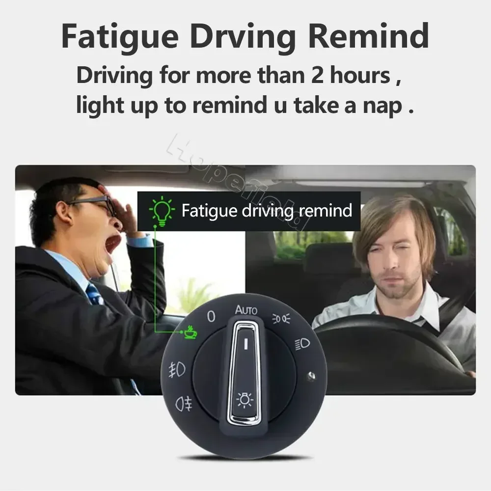 Car Auto Headlight Switch Headlight Switch for VW Golf Jetta 5 MK6 Polo Touran Caddy CC Tiguan MK1 Interior Accessories