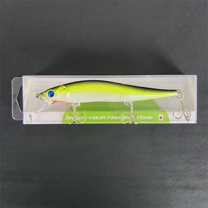 LURETV Japan Gleicher Stil Roada Classic Stop Bait King 116S Mino JERK BAIT9241 – Detail 11