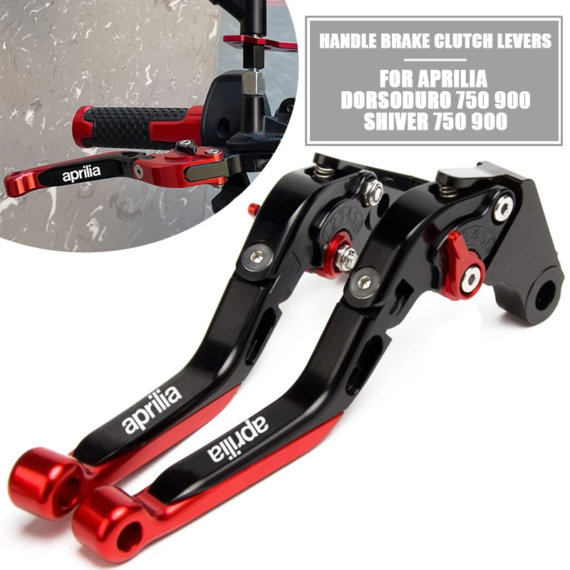 

Adjustable Folding Brake Clutch Levers For Aprilia Dorsoduro / Shiver 750 900 2007-2020 13 16 19 Motorcycle Accessories CNC