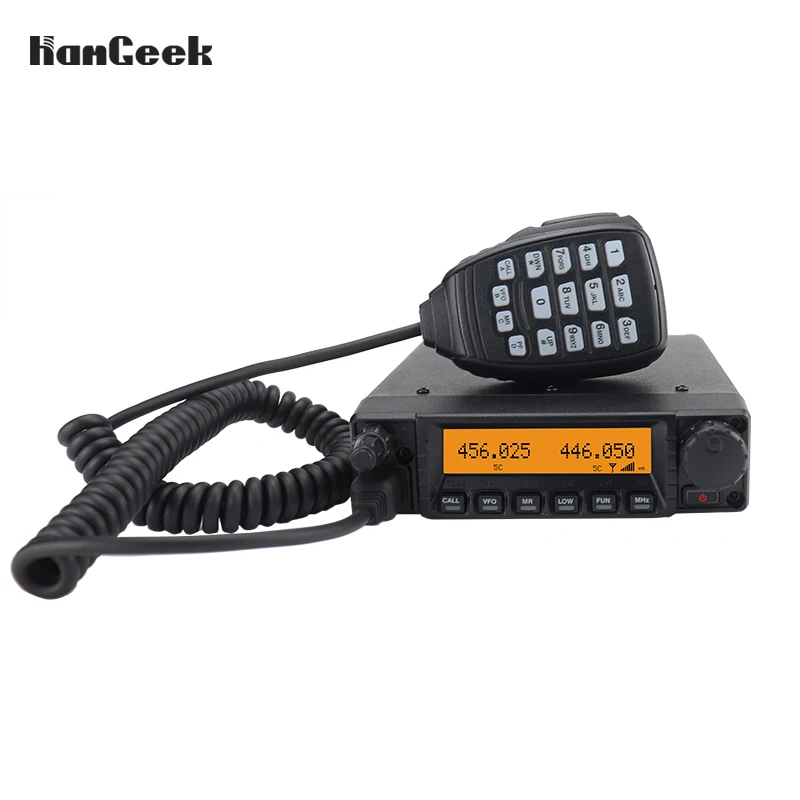

HamGeek HG7200 50W UHF Transceiver Mobile Radio 400-470Mhz Car Radio Station With 200CH Backlit Screen