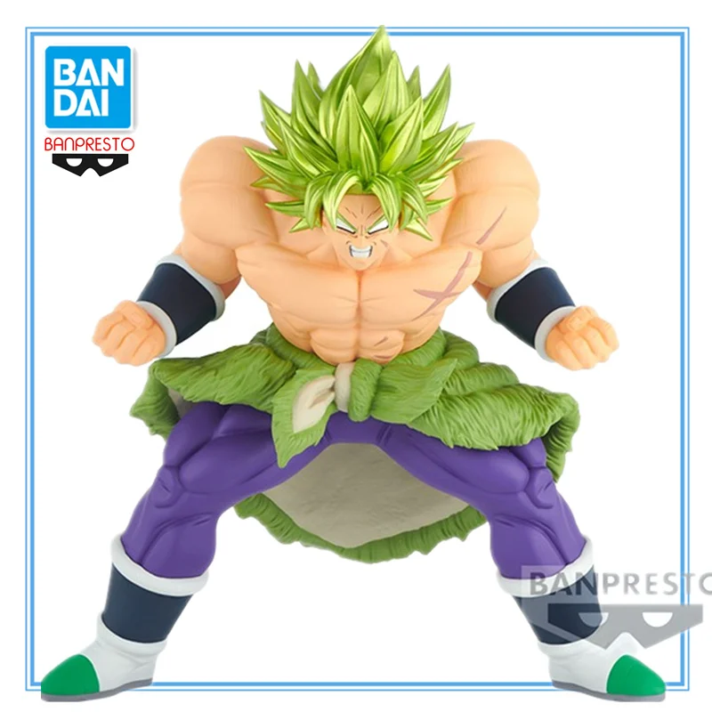 

Original Dragon Ball Z Broli Anime Blood of Saiyan PVC Bandai BANPRESTO Action Figure Super Saiyan Broly Cute Toys for Children