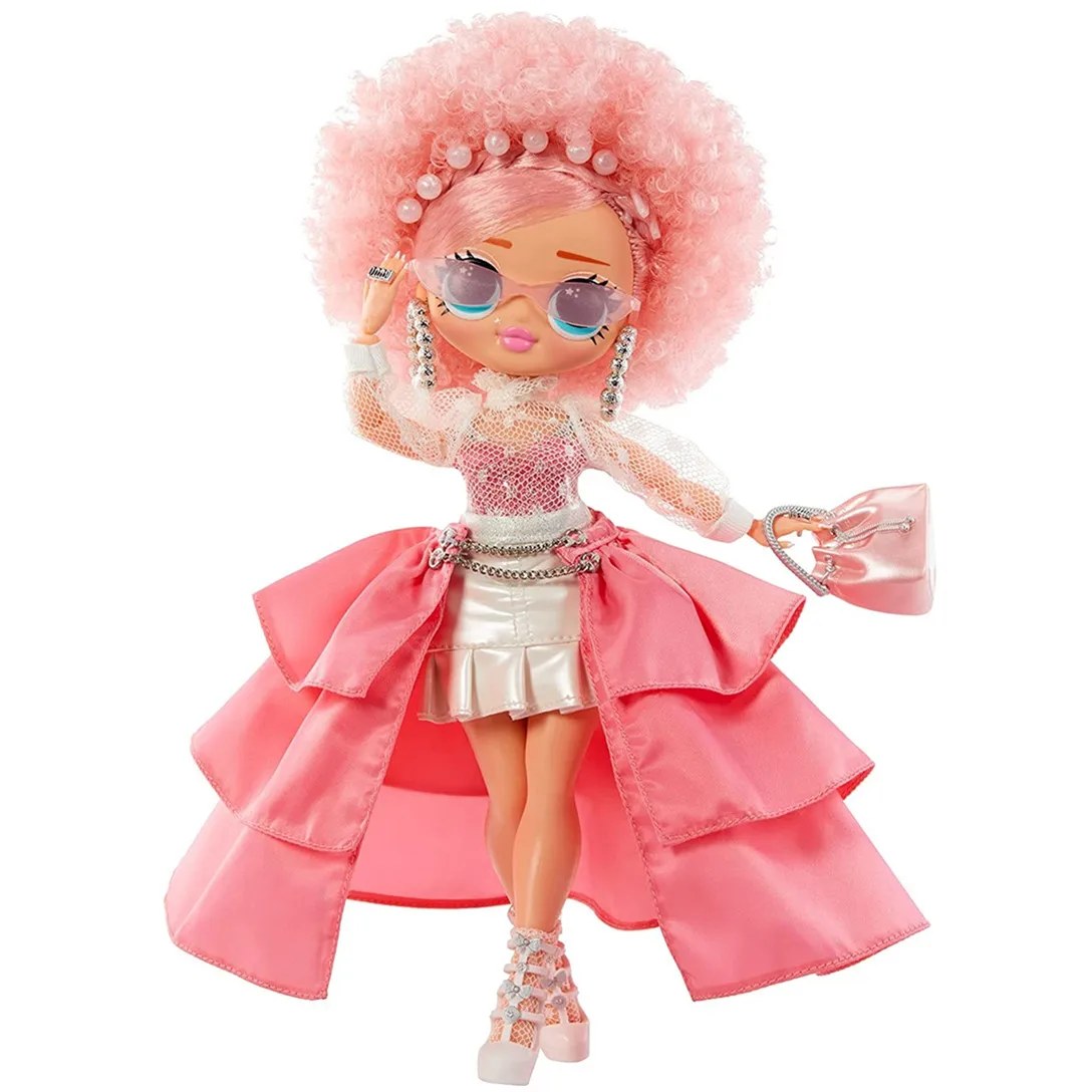 Originale Mga Lol Doll 25Cm Trend Pink Explosive Head Full Dress Big Sister Big Eyes Bella Bambola Miglior Regalo