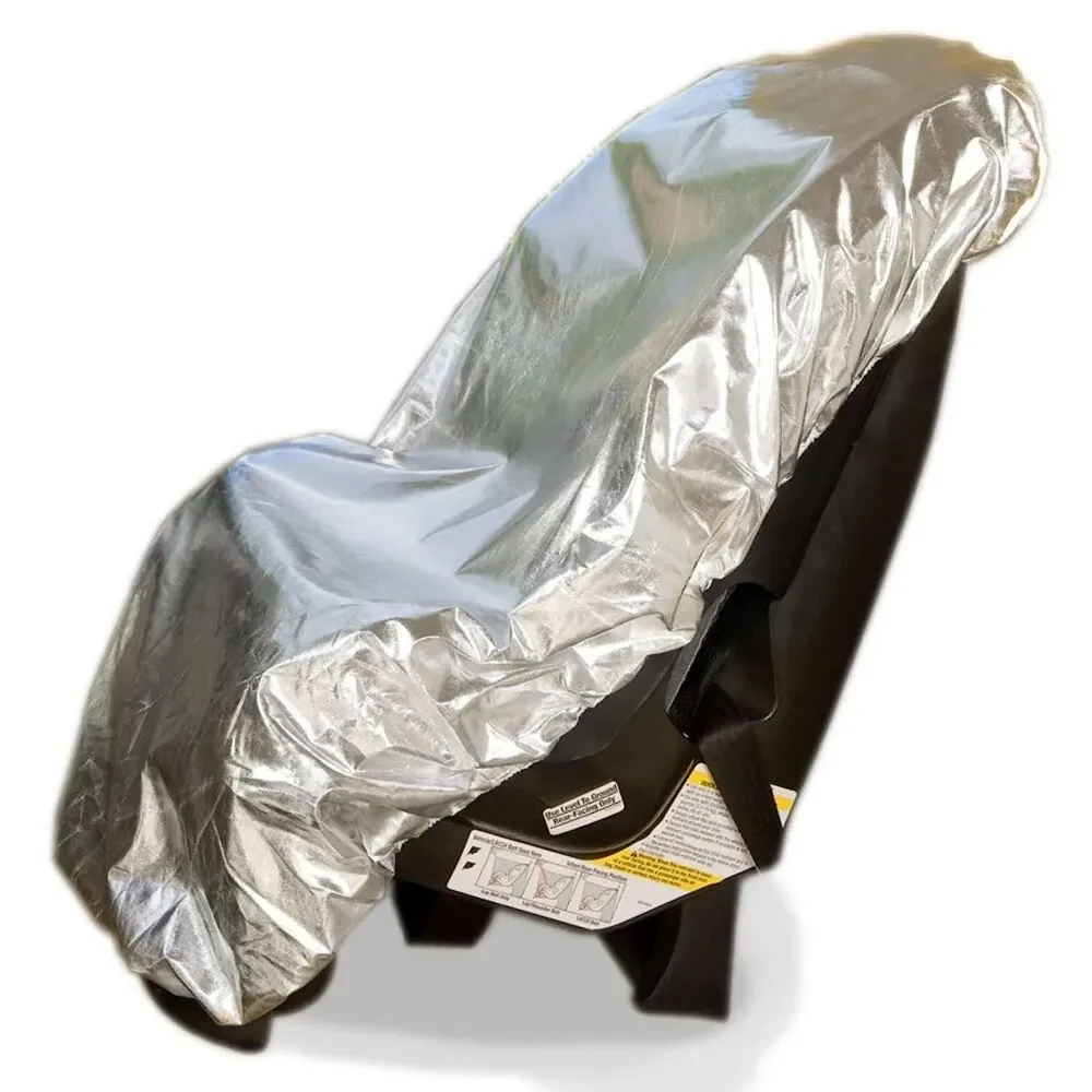 Universal Car Safety Seat Sunshade for Kids Baby Dust Cover UV Heat Insulation Sunscreen Cover 1PC