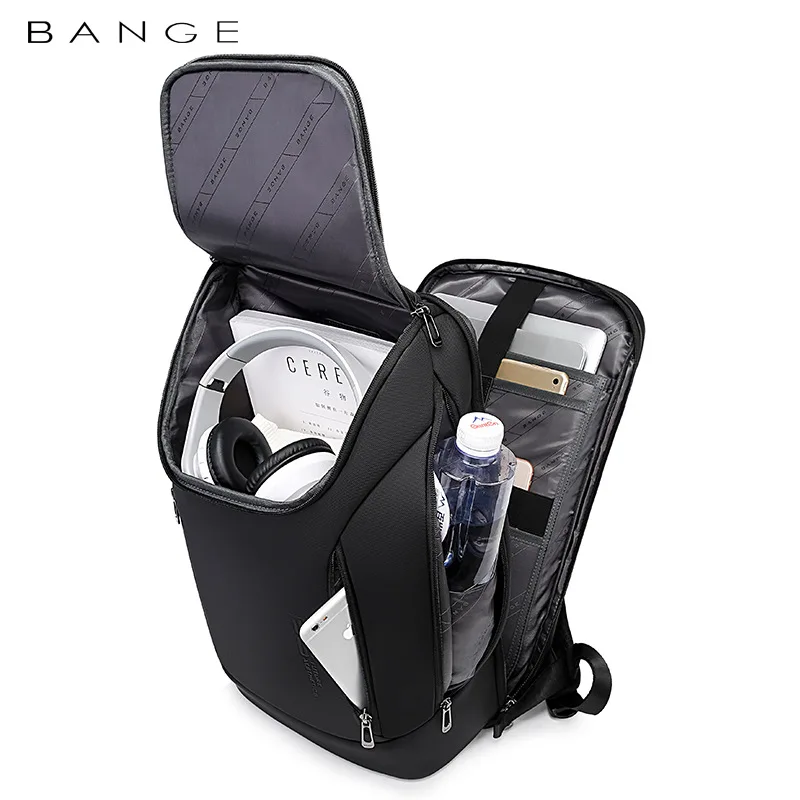 Waterproof Laptop Backpack with USB Charging for Men