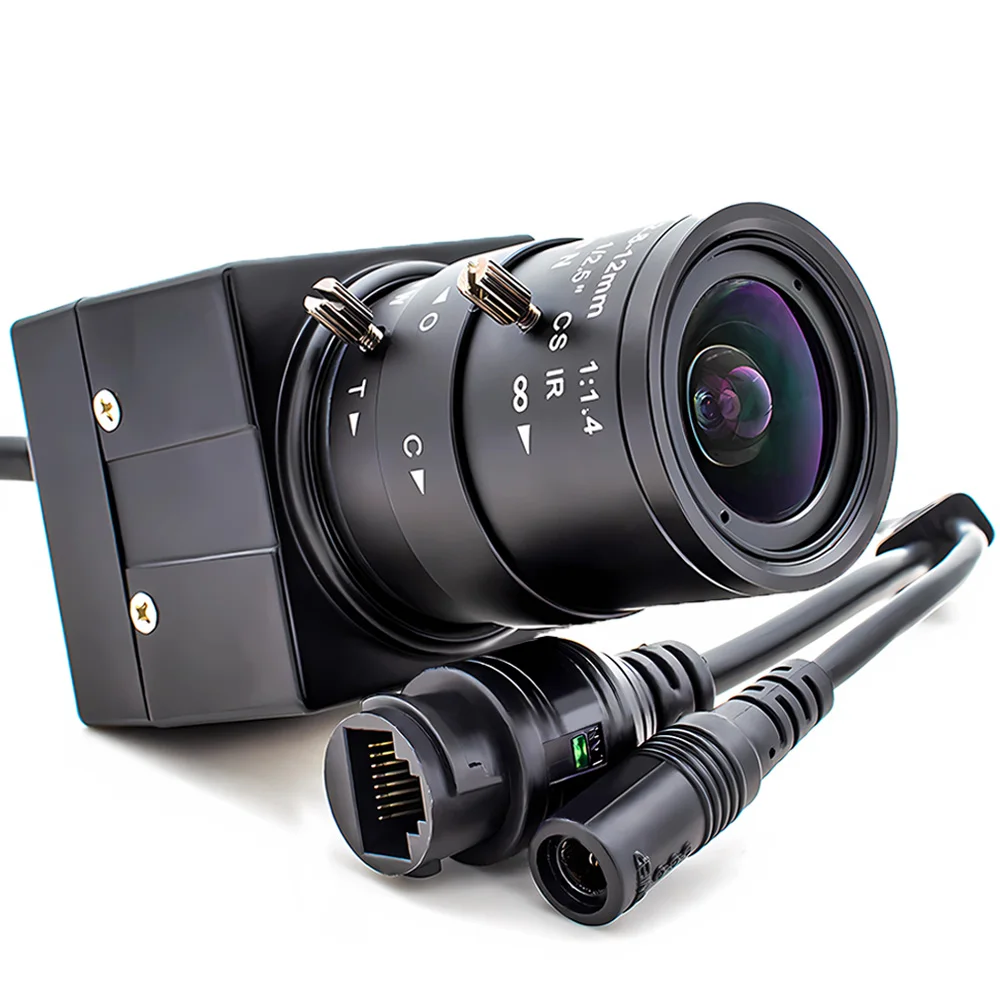 10X Zoom Industrial IP Camera 2MP 50FPS High Speed Motion Camera 5-50mm Manual Z