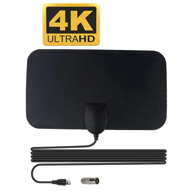 4K TV Antenna  For Global Digital TV 1080P 25DB High Gain Booster HD For RV outdoor Car antenna Indoor TV Free Channe