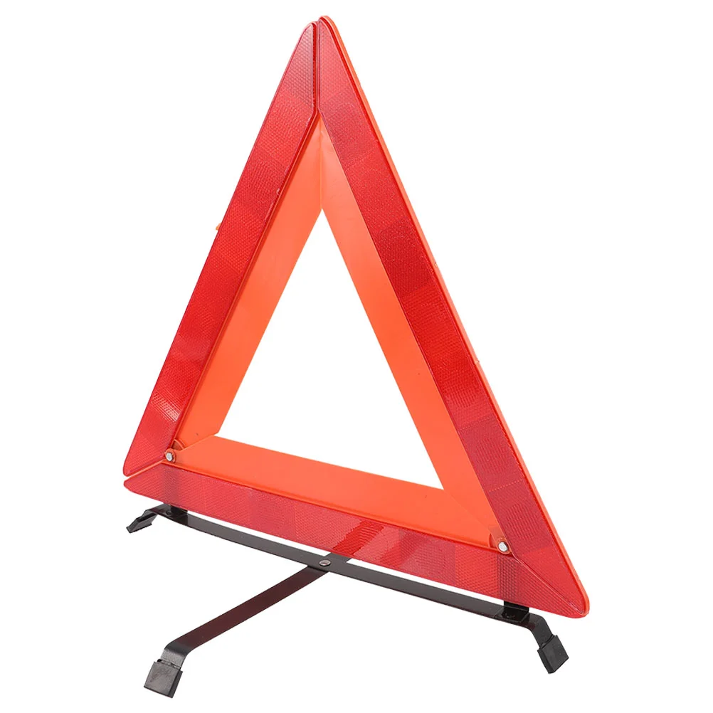 

Cars Tripod Driveway Reflectors Roadside Safety Triangles Warning Sign Frame Reflective Essentials