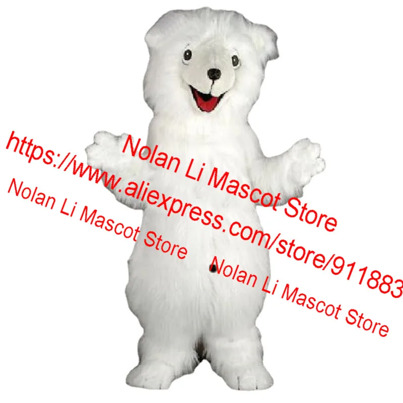 

Высококачественный роскошный плюшевый костюм-талисман с имитацией меха для собак, костюм для прогулок с мультяшным рисунком, размер вечеринка по случаю Дня Рождения, праздник, подарок 060