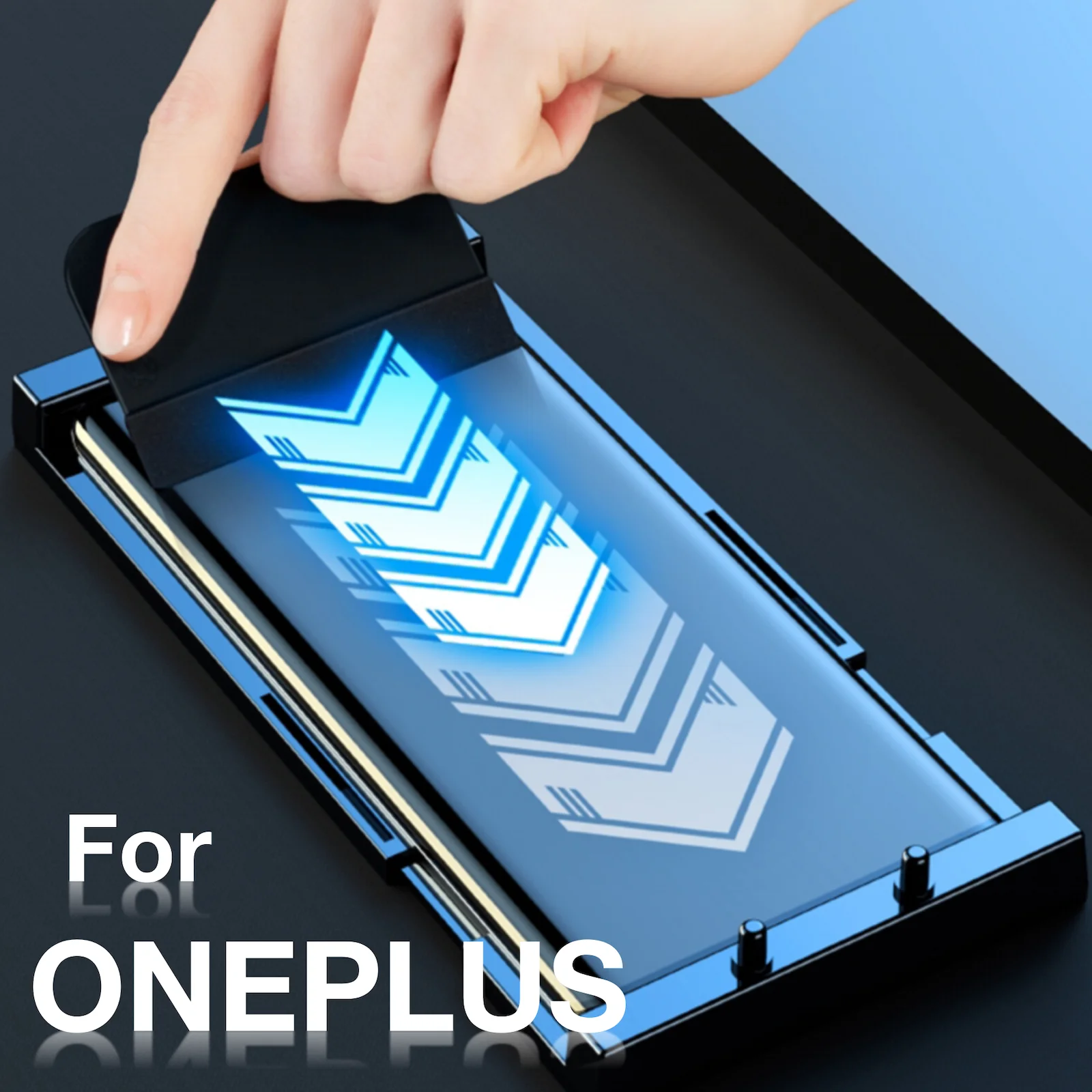 

For OnePlus11 Screen Protector ONEPLUS 8 9 10 11 Pro ACE2 Explosion-proof Galaxy Glass Protective with Install Kit