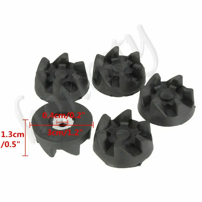 Kitchen Aid Clutch Gear Shear 6 Teeth Rubber Coupler Drive For Food